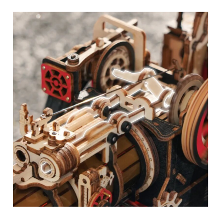 Maqueta Tren De Vapor