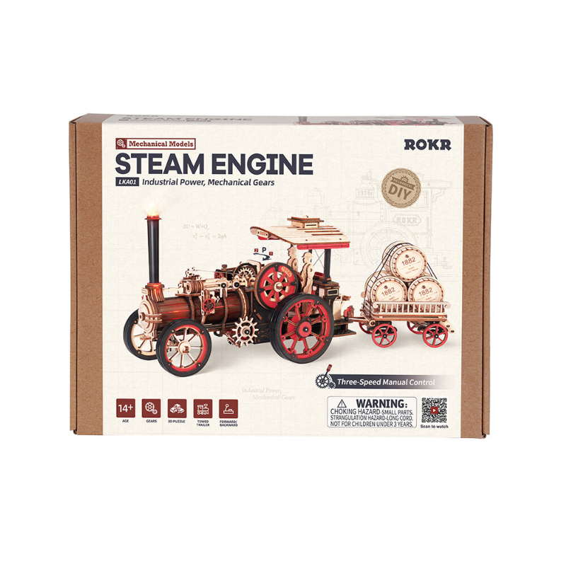 Maqueta Tren De Vapor