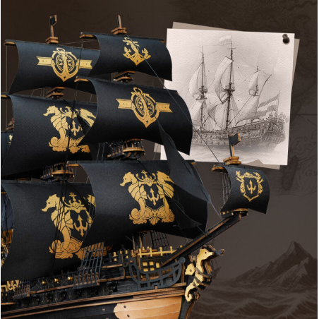 Maqueta Barco Caballito De Mar