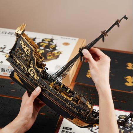Maqueta Barco Caballito De Mar