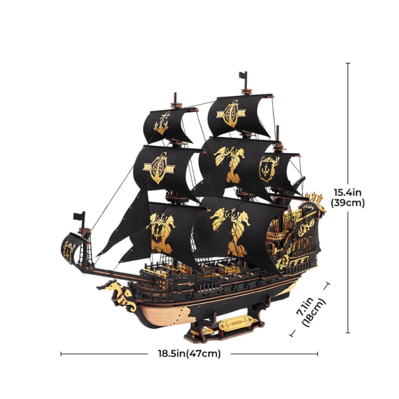Maqueta Barco Caballito De Mar