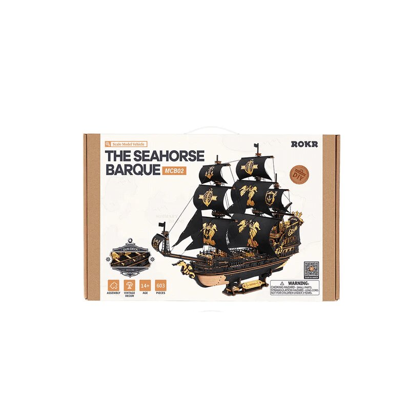 Maqueta Barco Caballito De Mar
