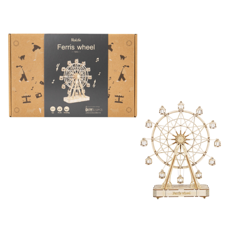 Maqueta Noria Caja Musical De Robotoys
