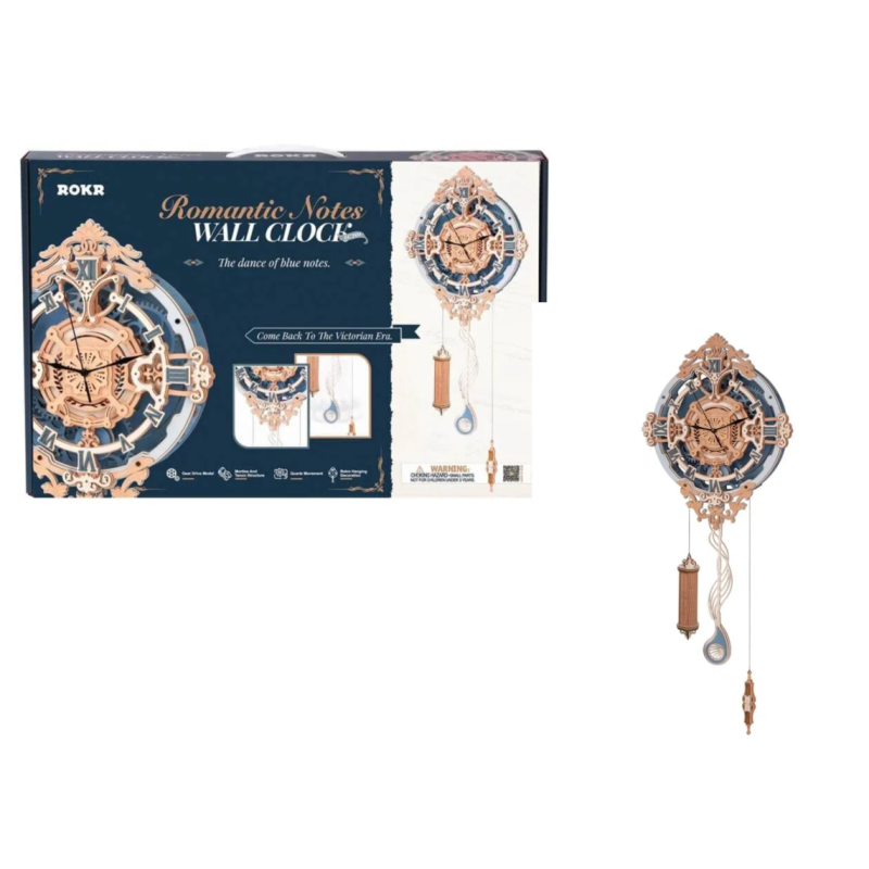 Maqueta Reloj De Pared Romántico De Robotoys