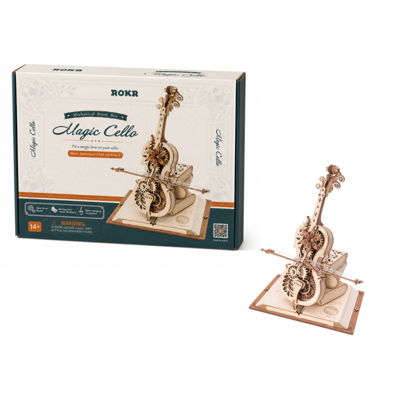 Maqueta Cello Mágico De Robotoys