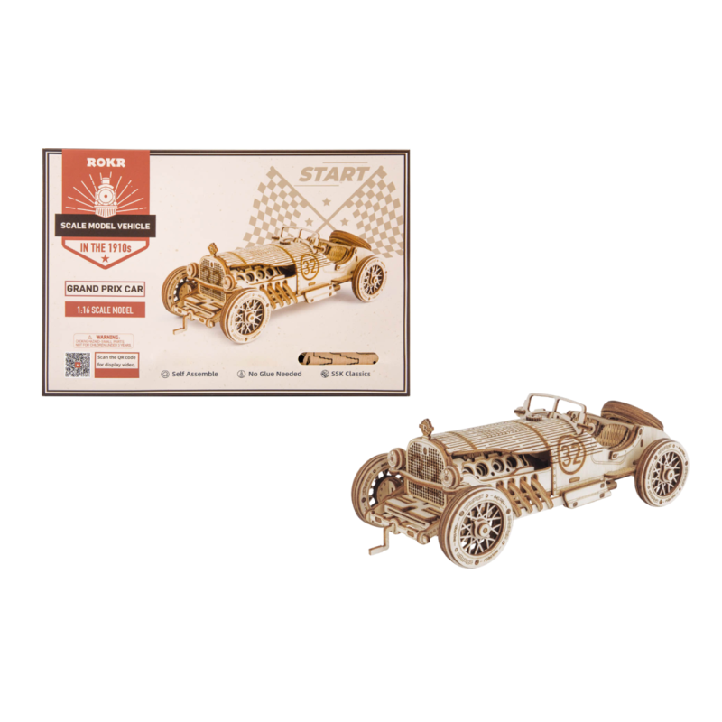 Maqueta Coche V8 Grand Prix De Robotoys