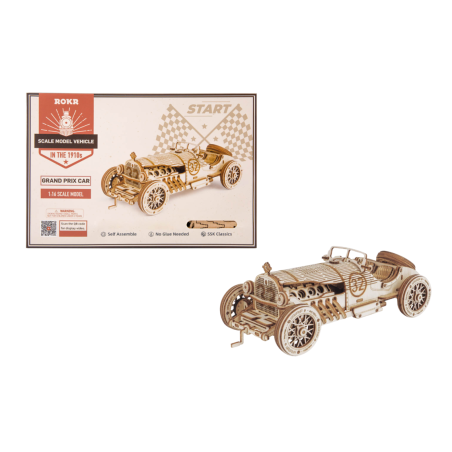 Maqueta Coche V8 Grand Prix De Robotoys