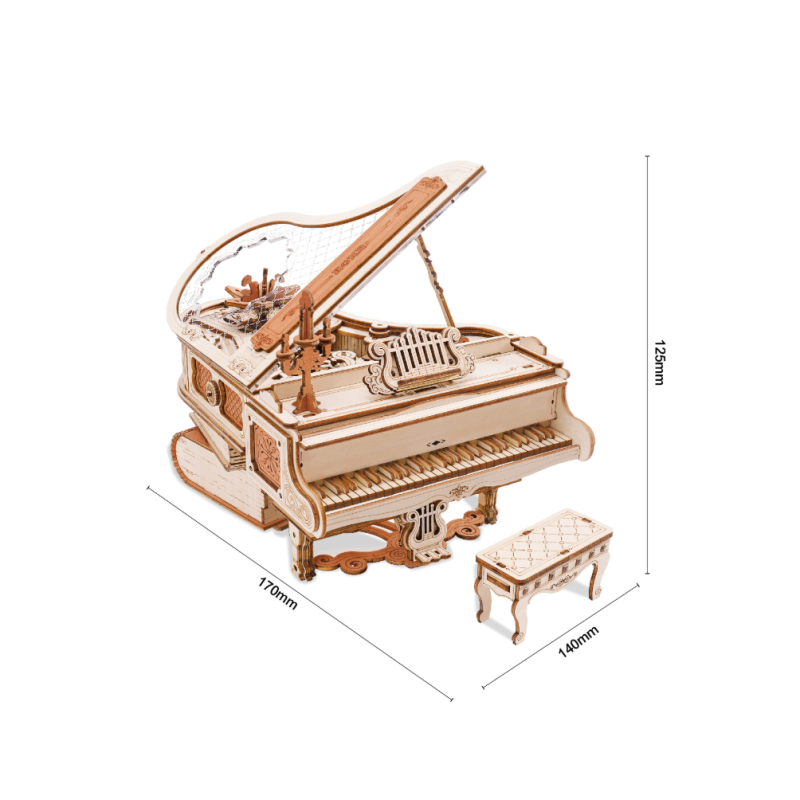 Maqueta Piano Mágico