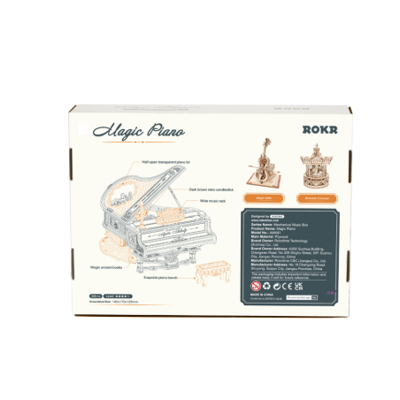 Maqueta Piano Mágico