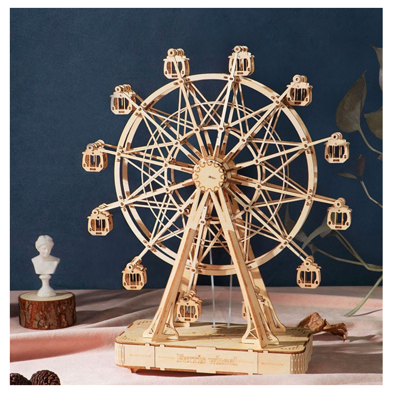 Maqueta Noria Caja Musical
