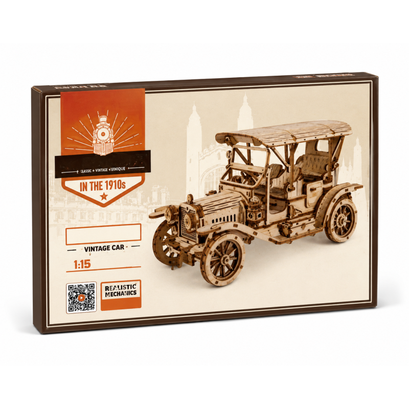 Maqueta Vehículo Modelo Vintage