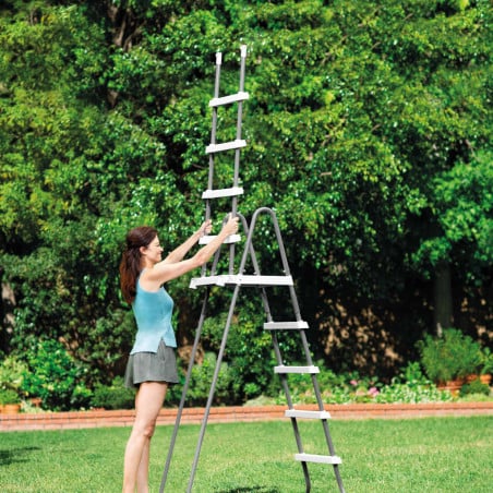Escalera Doble Para Piscina 1.32M