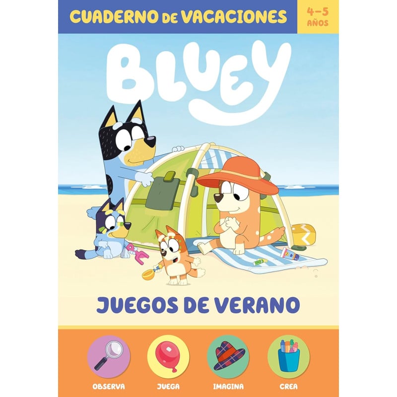 Cuaderno De Vacaciones Bluey 4-5 Años De Random House