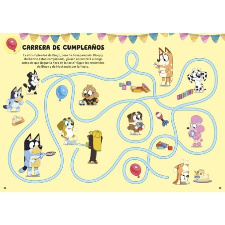 Cuaderno De Vacaciones Bluey 4-5 Años
