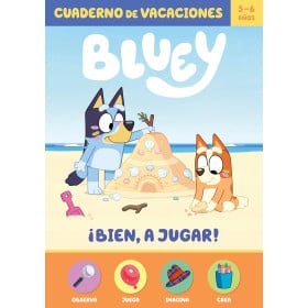 Cuaderno De Vacaciones Bluey 5-6 Años De Random House