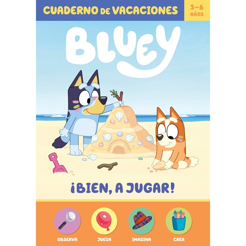 Cuaderno De Vacaciones Bluey 5-6 Años De Random House