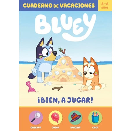 Cuaderno De Vacaciones Bluey 5-6 Años De Random House