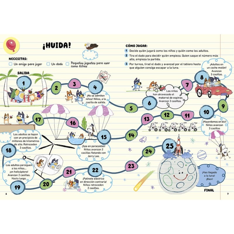Cuaderno De Vacaciones Bluey 5-6 Años