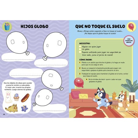 Cuaderno De Vacaciones Bluey 5-6 Años