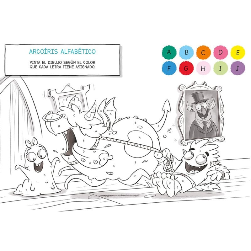 Cuaderno De Vacaciones Escuela De Monstruos 3-5...