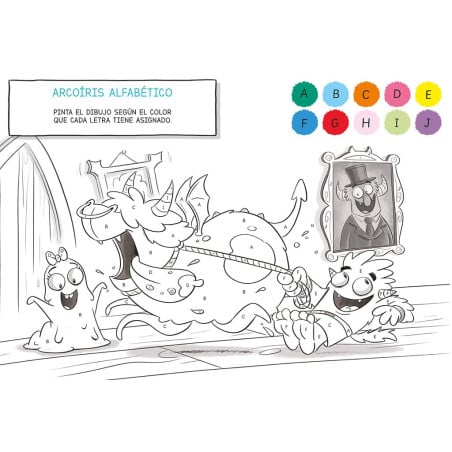 Cuaderno De Vacaciones Escuela De Monstruos 3-5 Años