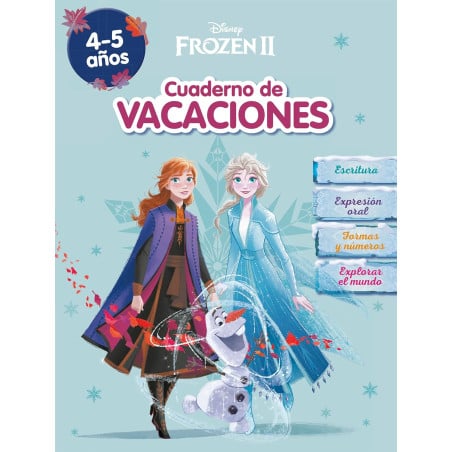 Cuaderno De Vacaciones Frozen 4-5 Años De Random House