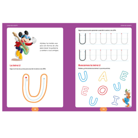 Cuaderno De Vacaciones De Mickey 2-3 Años