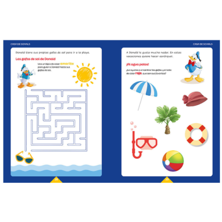 Cuaderno De Vacaciones De Mickey 2-3 Años