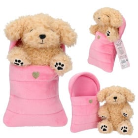 TOPModel Peluches De Perros Y Gatos En Saco De Dormir