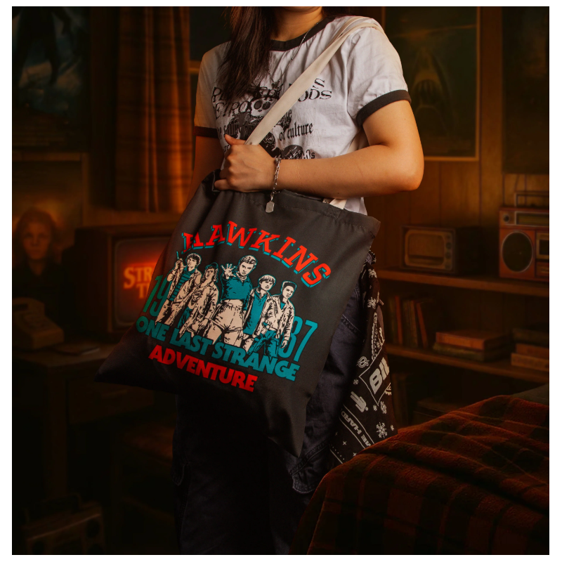 Bolsa Tote Stranger Things Hellfire Live