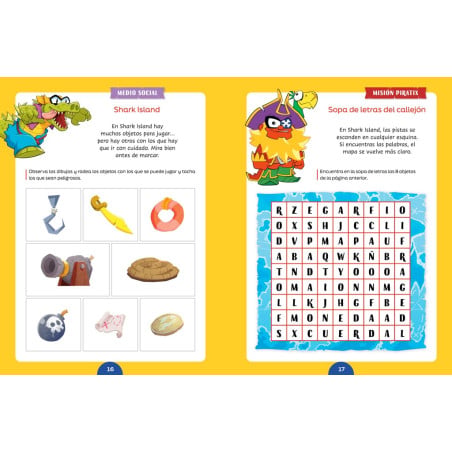 Cuaderno De Vacaciones Piratix 5-6 Años