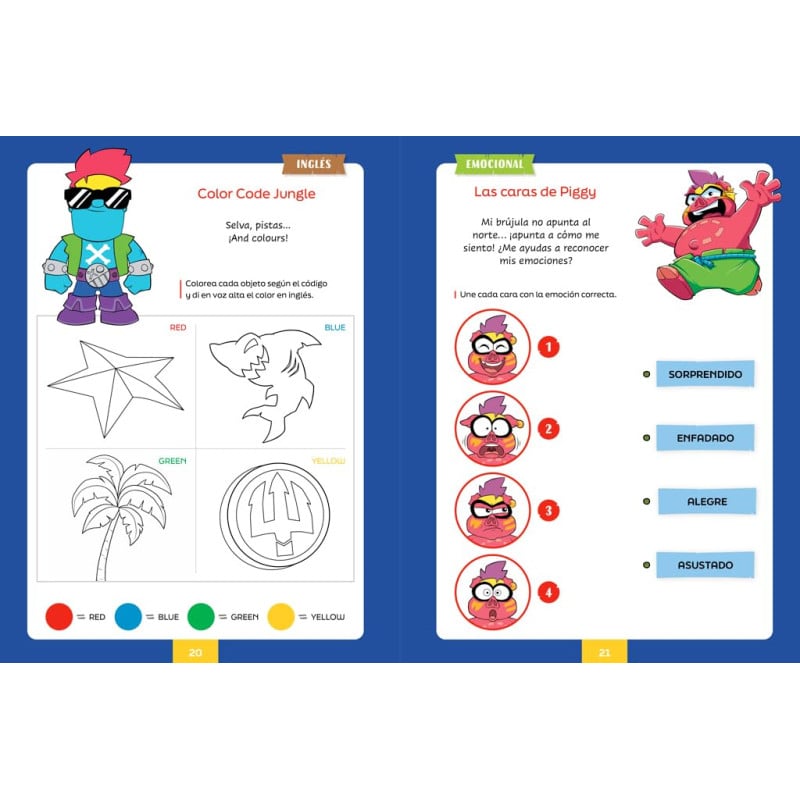 Cuaderno De Vacaciones Piratix 5-6 Años
