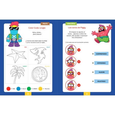 Cuaderno De Vacaciones Piratix 5-6 Años