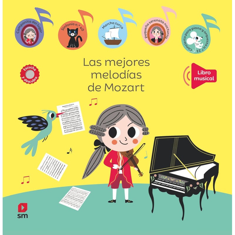 Las Mejores Melodías De Mozart De Comercial Ediciones