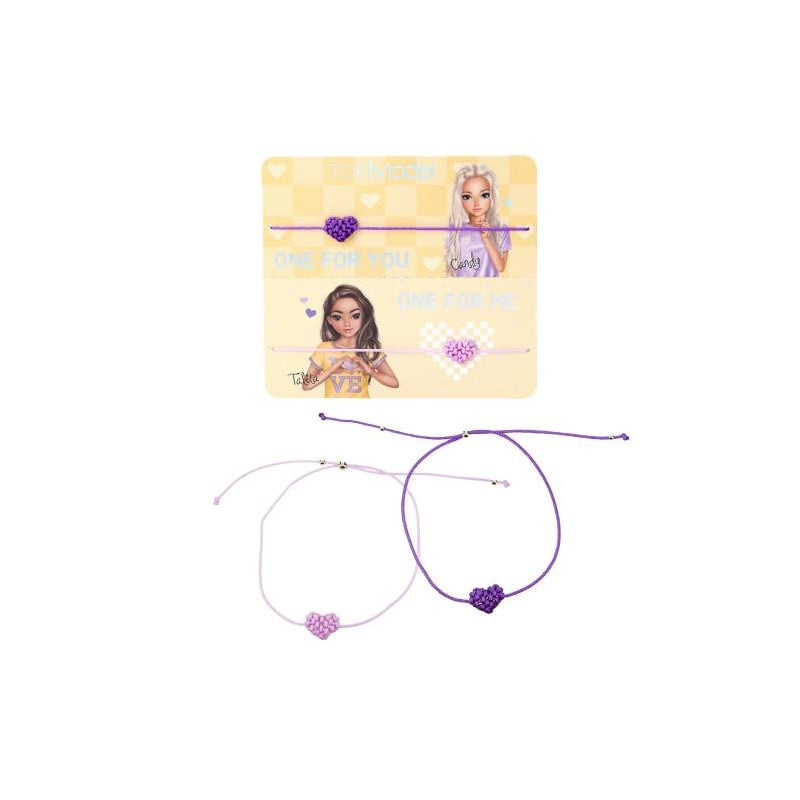 TOPModel BFF Set de Pulseras de Corazón