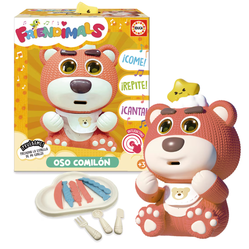 Friendimals Oso Comilón de Educa