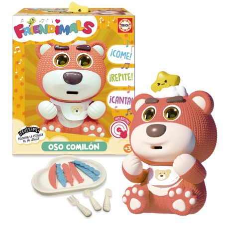 Friendimals Oso Comilón de Educa