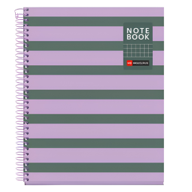 Cuaderno A5 Miquelrius Cuadrícula Between The Lines Ceniza 80 Hojas De Apli