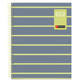 Cuaderno A5 Miquelrius Cuadrícula Between The Lines Limón 80 Hojas De Apli