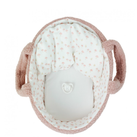 Muñecas Arias Babyto Rosa Con Capazo 33 Cm