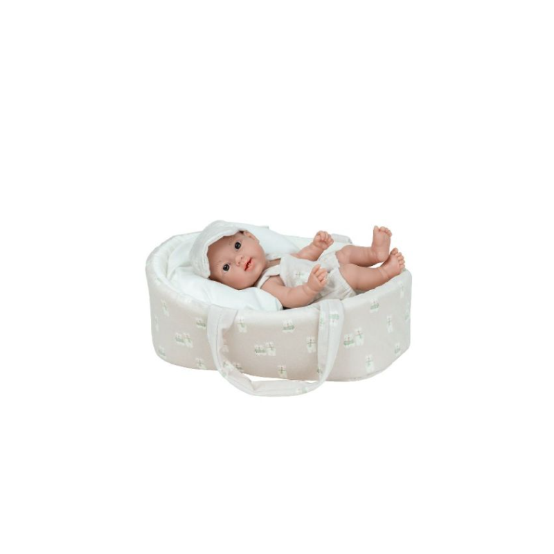 Muñecas Arias Muñeca Elegance Dudi Beige Con Capazo Y Bolsa 26 Cm De Muñecas Arias