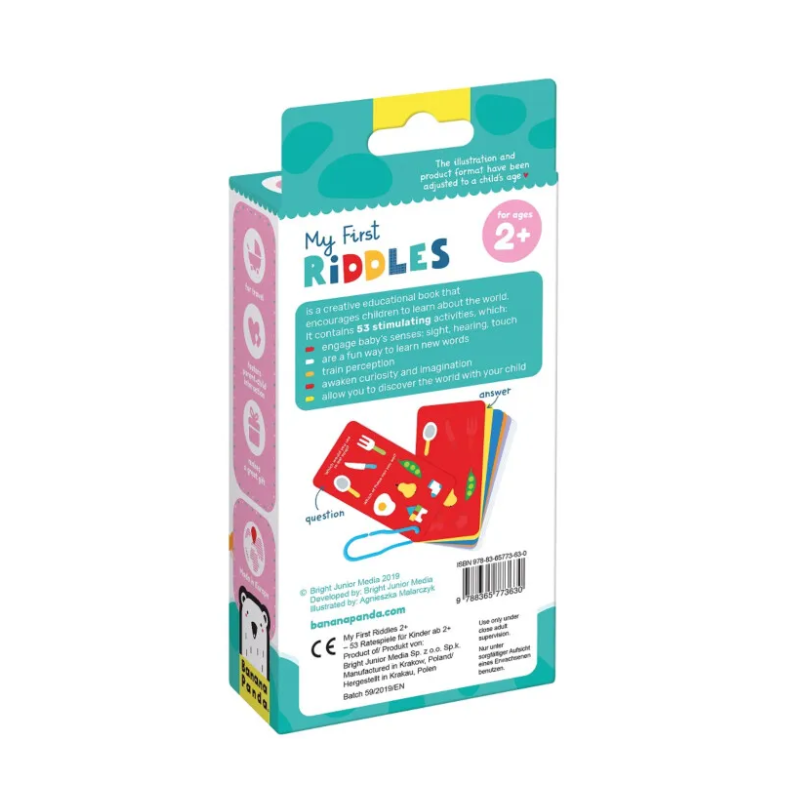 Banana Panda My First Riddles 18 M+