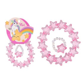 Ylvi Pulsera Estrellita Y Anillo Surtido