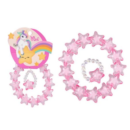 Ylvi Pulsera Estrellita Y Anillo Surtido