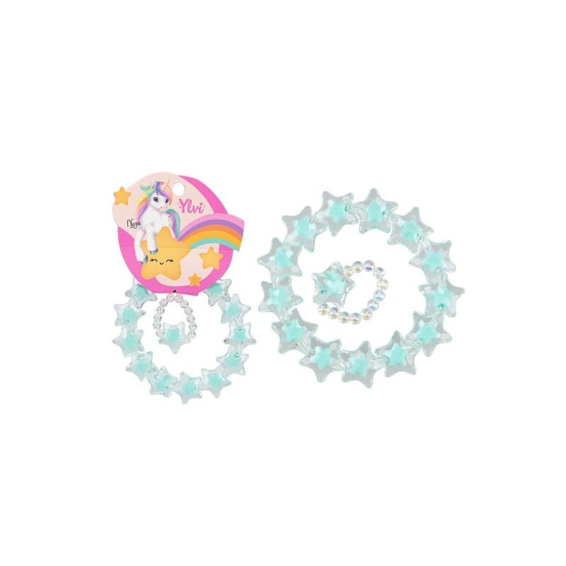 Ylvi Pulsera Estrellita Y Anillo Surtido