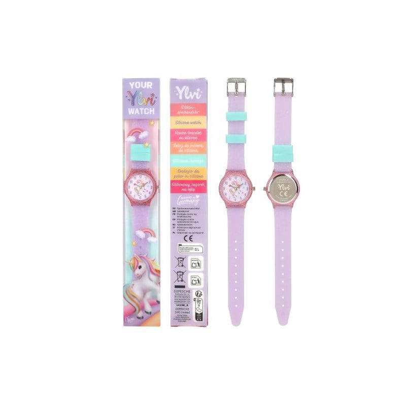 Ylvi Reloj De Pulsera De Silicona