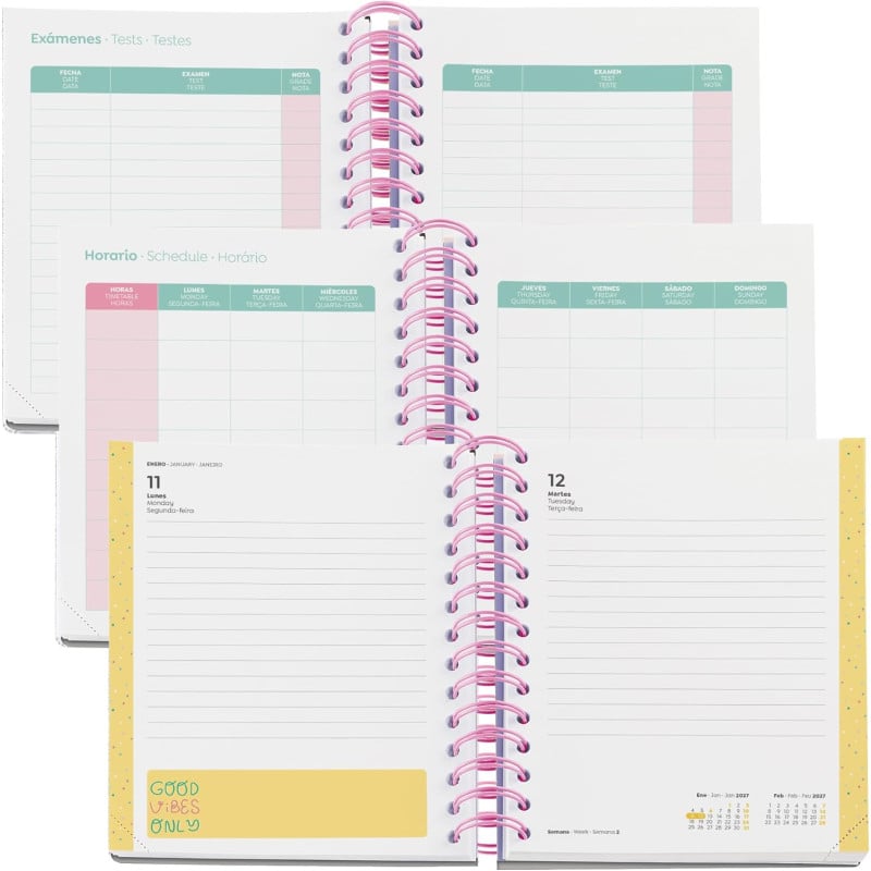 Agenda Escolar 26/27 Unicornio