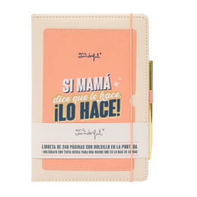 Libreta Con Bolígrafo Si Mamá Dice Que Lo Hace, ¡Lo Hace! De MR. Wonderful