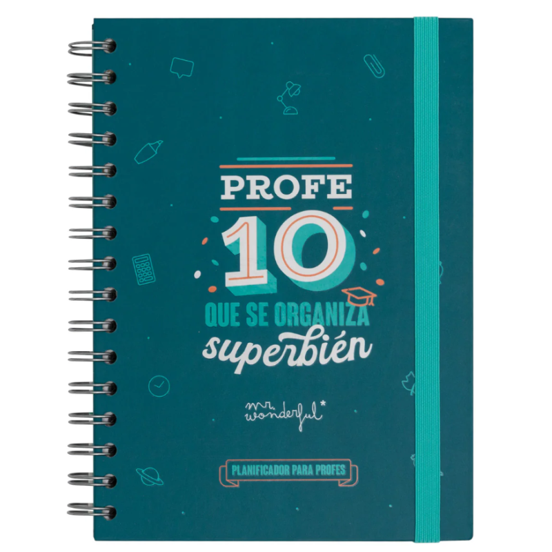 Mr. Wonderful Planificador Profe 10 Que Se Organiza Superbién De MR. Wonderful