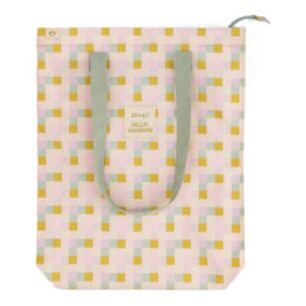 Mr. Wonderful Tote Bag Cuadrados Multicolor Hello, Sunshine! De MR. Wonderful